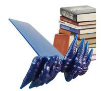 Diablos - Pennarello a mano spaventosa del demone, mano del palmo della mano, supporto laterale dei demoni in resina, fatto a mano per un regalo