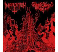 Imprecation/Black Blood Invocat Diabolical Flames of the Ascended Pla (Vinyl LP)