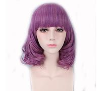 DIABOLIK LOVERS MORE BLOOD Komori Yui Short Wavy Ombre Cosplay Wig Synthetic Hair Halloween Costume Party Anime Wigs For Women OneSize 520