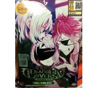 Diabolik Lovers: Season 1&2 (VOL.1 - 26 End) ~ All Region ~ DVD sottotitoli i...