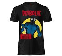 Diabolik T Shirt Il Re del Terrore. Maglietta Ufficiale Unisex. Maglia Regular in Cotone. Adulto Ragazzo XL