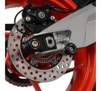 Diabolos R&G RACING Offset-Negro per Moto Ricambi Accessori
