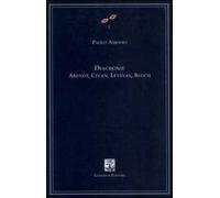 Diacronie. Arendt, Celan, Lévinas, Bloch
