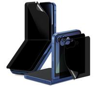 Diacube Confezione da 2 pellicole protettive per Samsung Galaxy Z Flip 7, anti-spia, in EPU ibrida flessibile, autorigenerante, compatibili con custodie, facile installazione con maschera di