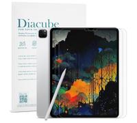 DIACUBE Paperfeel - Confezione da 2 pellicole proteggi schermo con filtro luce blu per iPad Pro di 6a/5a/4a/3a generazione da 11", pellicola in PET infrangibile 9H, antiriflesso, come scrivere su