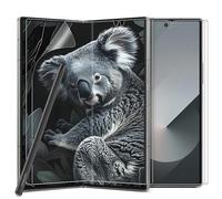 Diacube Paperfeel - Pellicola protettiva per Galaxy Z Fold 6, confezione da 2 + 2 pellicole frontali, antiriflesso, effetto carta, anti-impronte, autorigenerante, facile da installare con maschera