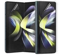 Diacube - Pellicola protettiva per Samsung Galaxy Z Fold 4, in TPU trasparente + EPU, confezione da 3 pezzi all'interno + 3 pezzi anteriori, trasparenza HD per la massima protezione, antigraffio