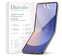 DIACUBE Quantum Dot - Confezione da 2 pellicole proteggi schermo per Samsung Galaxy Z Flip 6, converte la luce blu in luce rossa per un migliore sonno e comfort degli occhi, pellicola anti luce blu in