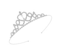 Diadema con strass per donne e ragazze, corone eleganti per matrimoni e feste, accessori per capelli per feste e ragazze, con finitura amichevole