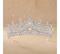 Diadema Da Sposa In Cristallo Da Principessa Da Donna, Eleganti Corone, Diadema Con Strass, Copricapo, Accessori Per Capelli Da Sposa