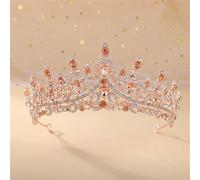 Diadema Da Sposa In Cristallo Da Principessa Da Donna, Eleganti Corone, Diadema Con Strass, Copricapo, Accessori Per Capelli Da Sposa