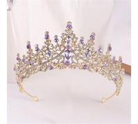 Diadema Da Sposa In Cristallo Da Principessa Da Donna, Eleganti Corone, Diadema Con Strass, Copricapo, Accessori Per Capelli Da Sposa