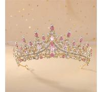 Diadema Da Sposa In Cristallo Da Principessa Da Donna, Eleganti Corone, Diadema Con Strass, Copricapo, Accessori Per Capelli Da Sposa