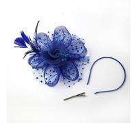 Diadema da sposa in rete, piccolo cappello a cilindro, accessori per capelli Jockey Club