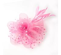 Diadema da sposa in rete, piccolo cappello a cilindro, accessori per capelli Jockey Club