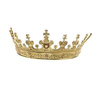 diadema d'epoca corone d'oro re della corone del re per gli uomini per uomo adulto principessa vittoria costume da re per uomo Metallo
