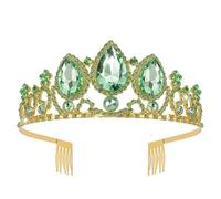 Diadema di compleanno Corona nuziale del vestito da cerimonia nuziale Hiar dei monili pettini diademi e corone per il partito copricapo EN8