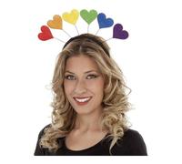 Diadema My Other Me Pride Multicolore Arcobaleno Cuori