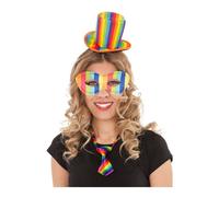 Diadema My Other Me Pride Multicolore Cappello Arcobaleno