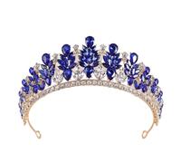 Diademi con foglie di diadema cristallo rosso vino foresta retrò Per Le Donne