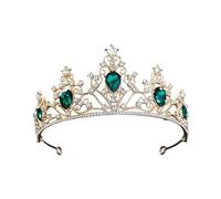 Diademi da sposa in cristallo, corone per capelli, gioielli per capelli, coroncina per eventi di nozze, presa sicura, strass, decorazione per capelli, gioielli per la testa di nozze