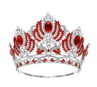 Diademi E Corone Per Le Donne Ornamenti Dei Capelli di Nozze Regolabile Cristallo Concorso Prom Accessori Dei Monili Dei Capelli