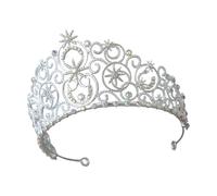 Diademi Ornamenti per capelli Copricapo da principessa Gioielli con per feste a tema e sfilate Copricapo elaborato con coroncina