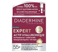 Diadermine - Crema da giorno esperto - Trattamento Repellente Giorno con Acido Ialuronico - Bersaglio le rughe - Liscia intensamente - Pelle matura e secca - Attivo Ialuronico - Vaso da 50 ml