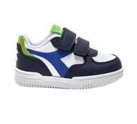 Diadora Raptor Low TD, Scarpe da Ginnastica, Peacoat/Surf The Web/Jasmine G, 21 EU
