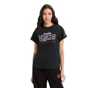 Diadora 178211 L. T-Shirt Ss Urbanity8024671 Donna Nero