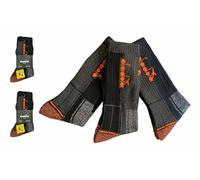 Diadora - 6 PAIA Calze da lavoro in spugna punta e tallone rinforzati UNISEX metà gamba - extra comfort NUOVO MODELLO (IT, Numero, 39, 42, Regular, Regular, D1138 615)