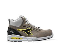 Diadora Scarpe da Ginnastica Uomo Run Net AIRBOX Mid S3 SRC Wind Gray/Wind Gray 41 EU