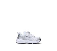 DIADORA ALLEY METAL PS Sneaker bimba bianca/argento 31