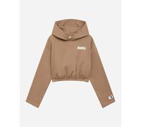 Diadora Athletic Logo W - Felpa - Donna - Beige XL