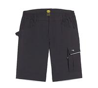 Diadora Bermuda Tech Pantaloni Pirata, Nero, XL Uomo