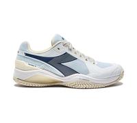 Diadora Blushield Torneo 3 Scarpa Per Tutte Le Superfici Uomini-Bianco,Blu in bianco, Taglia: 42.5