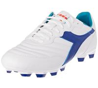 Diadora Brasil 2 R LPU, Scarpe da Calcio Uomo, White/Navy, 45 EU