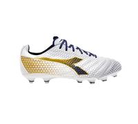 Diadora Brasil Elite 2 LT LP12 Firm Ground - Scarpa da calcio ultra morbida, resistente all'acqua, tomaia in pelle di vitello pieno fiore, fodera in tessuto non elasticizzato, fodera antiscivolo in PU