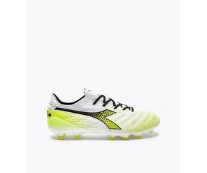 Diadora Brasil Elite Tech GR ITA LPX Bianco/Nero/Giallo Fluo da Uomo 39 Bianco