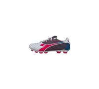 Diadora Brasil Elite Veloce GR LPU, Scarpe da Calcio Uomo, Wht/Pink Fluo/Blue Fluo, 44 EU