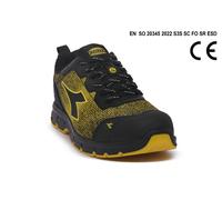 Diadora Utility Run Atom Evo Low S3S, scarpe di sicurezza unisex 46 EU female Giallo/Nero