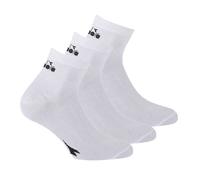 Diadora Calze Unisex - Confezione Da 3, Quarter, Logo