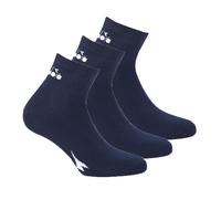 Diadora Calze Unisex - Confezione Da 3, Quarter, Logo