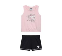 Diadora Completino Smanicato Puzzles Girl Completini Rosa 14 Anni