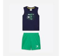 Diadora Completino Smanicato Riddle Boy Completini Blu 14 Anni