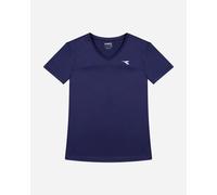 Diadora Core W - T-shirt Tennis - Donna - Blu L