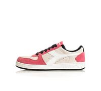 Diadora Donna Scarpe Sneakers Magic Basket Low Suede Wn 501.179014 36 Multicolore C9996 Bianco/Rosa The'/Nero