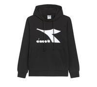 Diadora Felpa Cappuccio Hoodie Chromia Cotone Nero