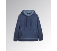 Diadora Felpa non garzata SWEATSHIRT HOODIE URBAN BLU INFINITY 178759 60027