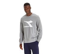 Diadora - Felpa Sweatshirt Crew Logo CHROMIA per Uomo (EU L)